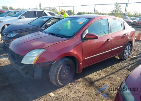 2012 Nissan Sentra 2.0 S z USA, uszkodzony, nr VIN 3N1AB6AP2CL685917